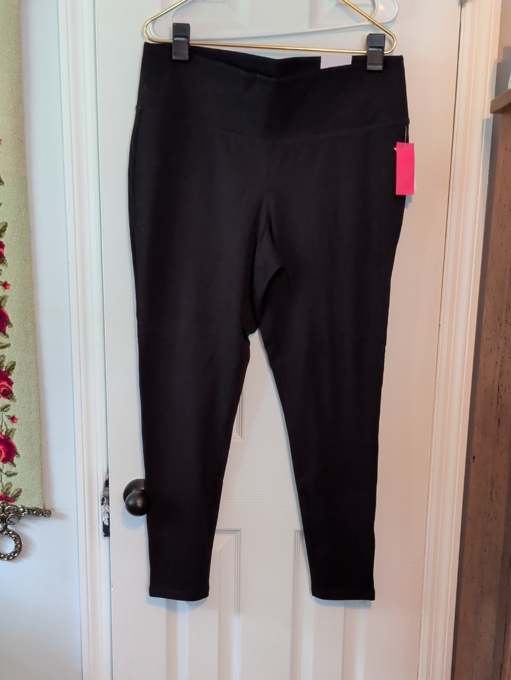 Lane Bryant Black High-Waist Leggings NWT